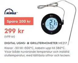 Electrolux Home DIGITAL UGNS- & GRILLTERMOMETER ME217 erbjuda