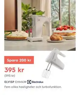 Electrolux Home ELVISP EHM4W Electrolux erbjuda