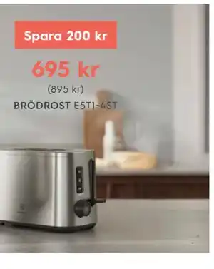 BRÖDROST E5T1-4ST Electrolux