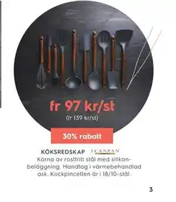 Electrolux Home KÖKSREDSKAP SCANPAN erbjuda