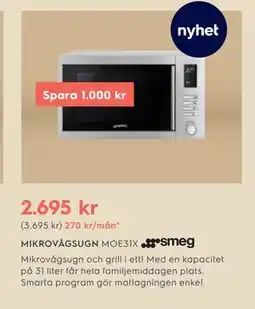Electrolux Home MIKROVÅGSUGN erbjuda