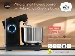 Electrolux Home KÖKSMASKIN 7 LITER KM1BS-70 Wilfa erbjuda
