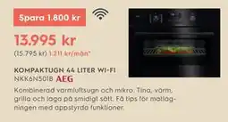 Electrolux Home KOMPAKTUGN 44 LITER WI-FI NKK6N501B AEG erbjuda