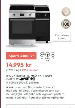 Electrolux Home INDUKTIONSSPIS MED VARMLUFT erbjuda