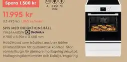 Electrolux Home SPIS MED INDUKTIONSHÄLL YIK64440SW Electrolux erbjuda