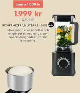 Electrolux Home POWERMIXER 1,8 LITER erbjuda