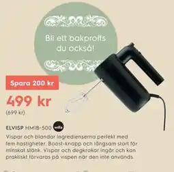 Electrolux Home ELVISP HM1B-500 erbjuda