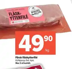 Coop Extra Färsk fläskytterfilé erbjuda