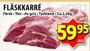 Matvärlden Tensta FLÄSKKARRÉ erbjuda