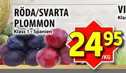 Matvärlden Tensta RÖDA/SVARTA PLOMMON erbjuda