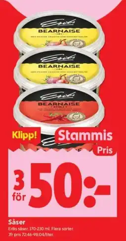 ICA Supermarket Eriks såser erbjuda