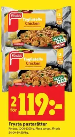 ICA Supermarket Findus Tagliatelle Chicken erbjuda