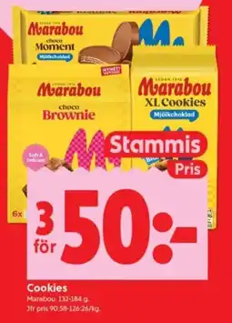ICA Supermarket Marabou cookies erbjuda