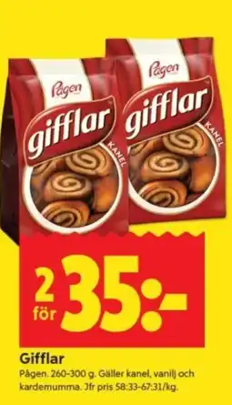 ICA Supermarket Gifflar erbjuda