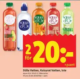 ICA Supermarket Stilla Vatten, Kolsyrat Vatten, Iste erbjuda