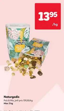 MatArket Naturgodis erbjuda