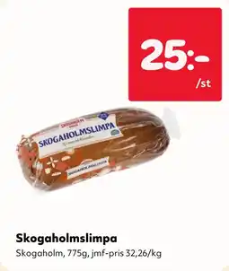 MatArket Skogaholmslimpa erbjuda