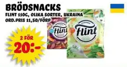 Nelins Flint brödsnacks erbjuda