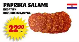 Nelins Paprika salami erbjuda