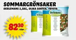 Nelins Oerlemans sommargrönsaker erbjuda