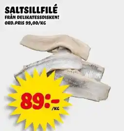 Nelins Saltsillfilé erbjuda