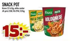 Nelins Knorr snack pot erbjuda