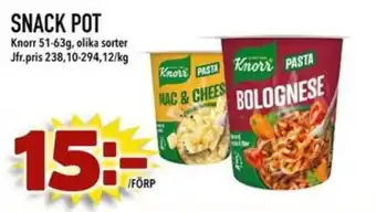 Knorr snack pot