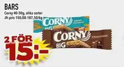 Nelins Corny bars erbjuda