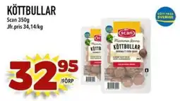Nelins Scan köttbullar erbjuda