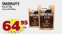 Nelins Nescafé snabbkaffe erbjuda