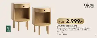 Viva paron sengebord