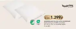 Seng Wonderland pillow latex hovedpude erbjuda
