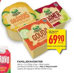 Willys Arla familjefavoriter erbjuda