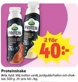 Coop Arla Proteinshake erbjuda