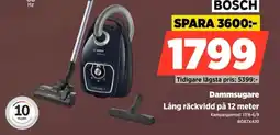 Power Bosch Dammsugare erbjuda