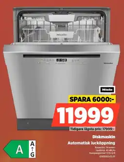 Power Miele diskmaskin erbjuda