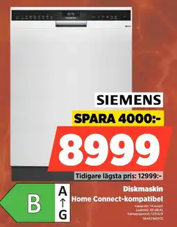 Power Siemens diskmaskin erbjuda