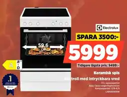 Power Electrolux keramisk spis erbjuda