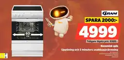 Power Gram keramisk spis erbjuda