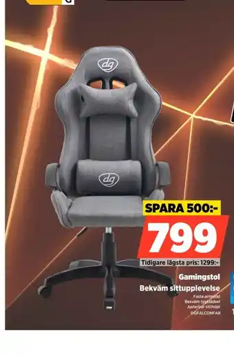 Power Dg gamingstol erbjuda