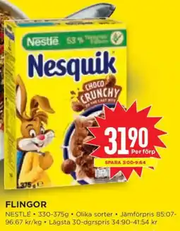 Willys Nesquik choco crunchy erbjuda