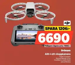 Power Dji drönare allt-i-ett vloggkamera erbjuda