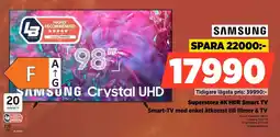 Power Samsung Crystal UHD erbjuda