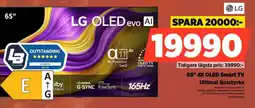 Power LG 65" 4K OLED Smart TV erbjuda