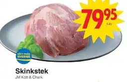 Matöppet JM Kött & Chark. Skinkstek erbjuda