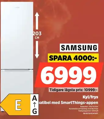 Power Samsung Kyl/frys erbjuda