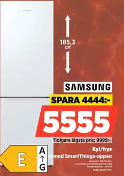 Power Samsung kyl/frys erbjuda