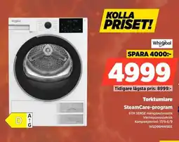 Power Whirlpool torktumlare erbjuda