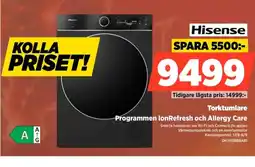 Power Hisense Torktumlare erbjuda