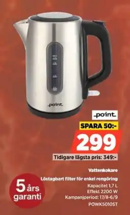 Power .point vattenkokare erbjuda